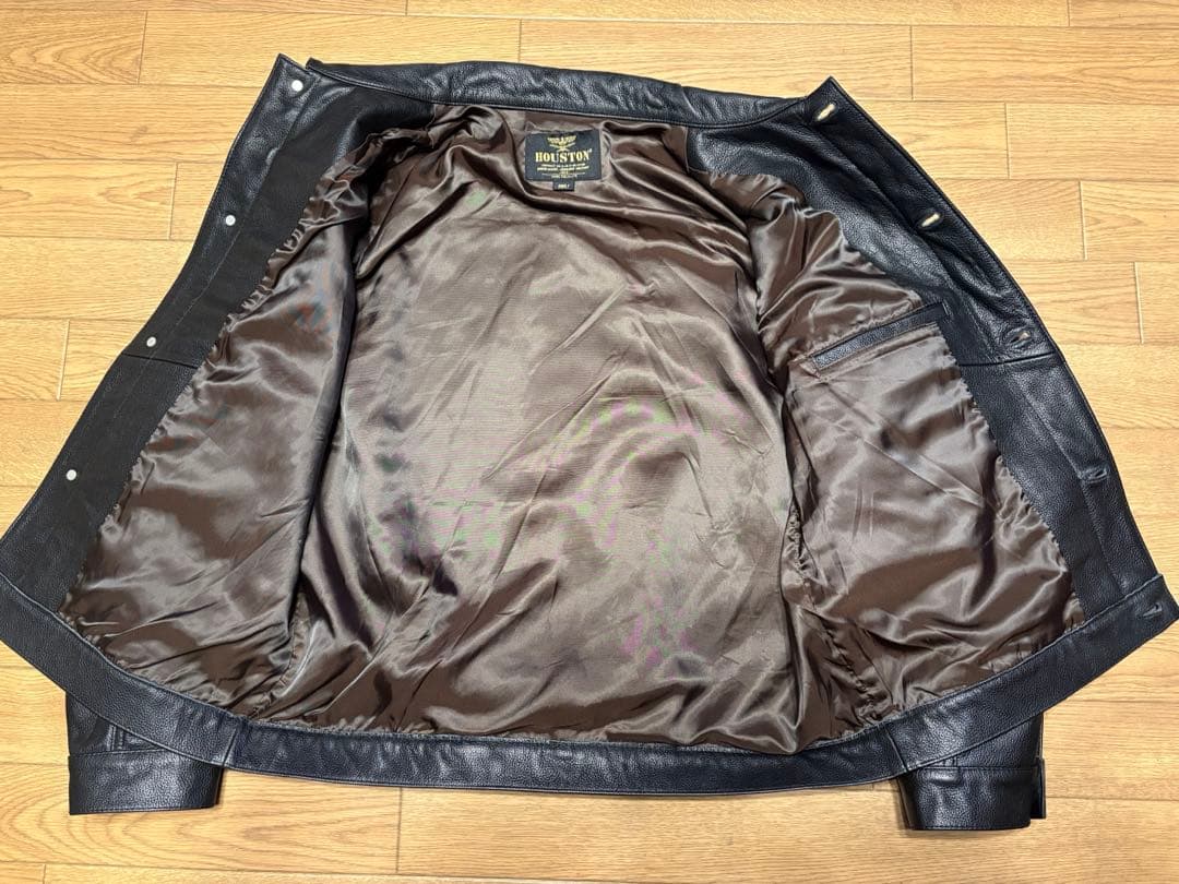 ヒューストン　8215 カウレザートラックジャケット　1stタイプ　早い者勝ち