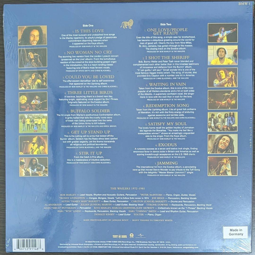 新品未開封 Bob Marley Legend ボブマーリー ベストアルバム
