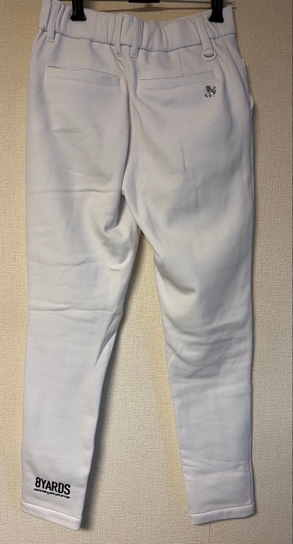 HACHYARDS レディース ロングパンツ ホワイト