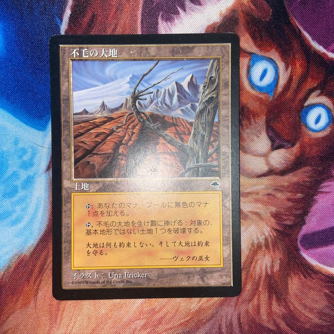 不毛の大地 日本語 1枚 MTG