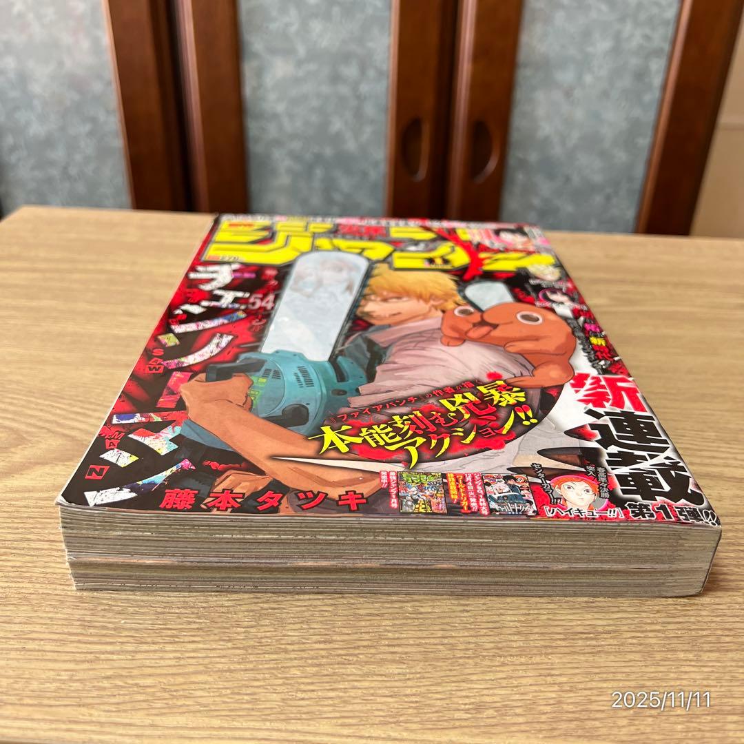 【美品】週刊少年ジャンプ　2019年1号 チェンソーマン　新連載　巻頭カラー