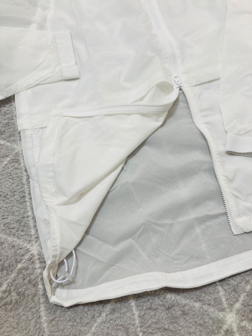 新品 パーリーゲイツ ジャックバニー ナイロンタフタ ブルゾン(6)LL/白