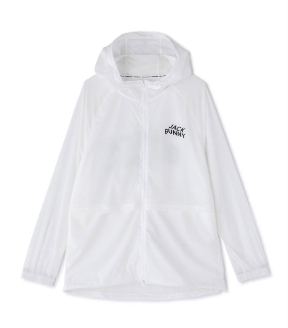 新品 パーリーゲイツ ジャックバニー ナイロンタフタ ブルゾン(6)LL/白