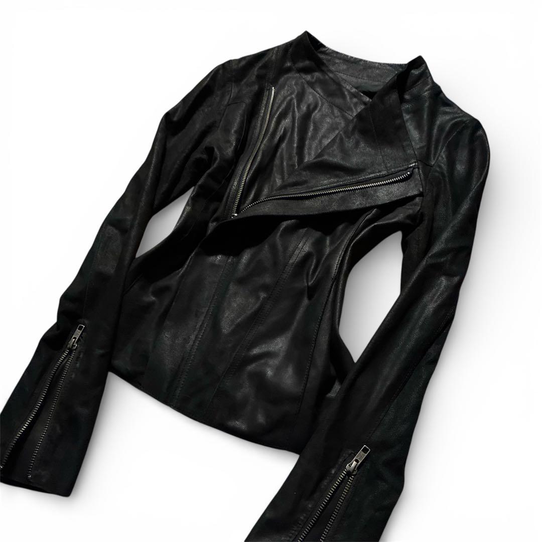 archive 山羊革 leather jacket 変形 y2k ekam系