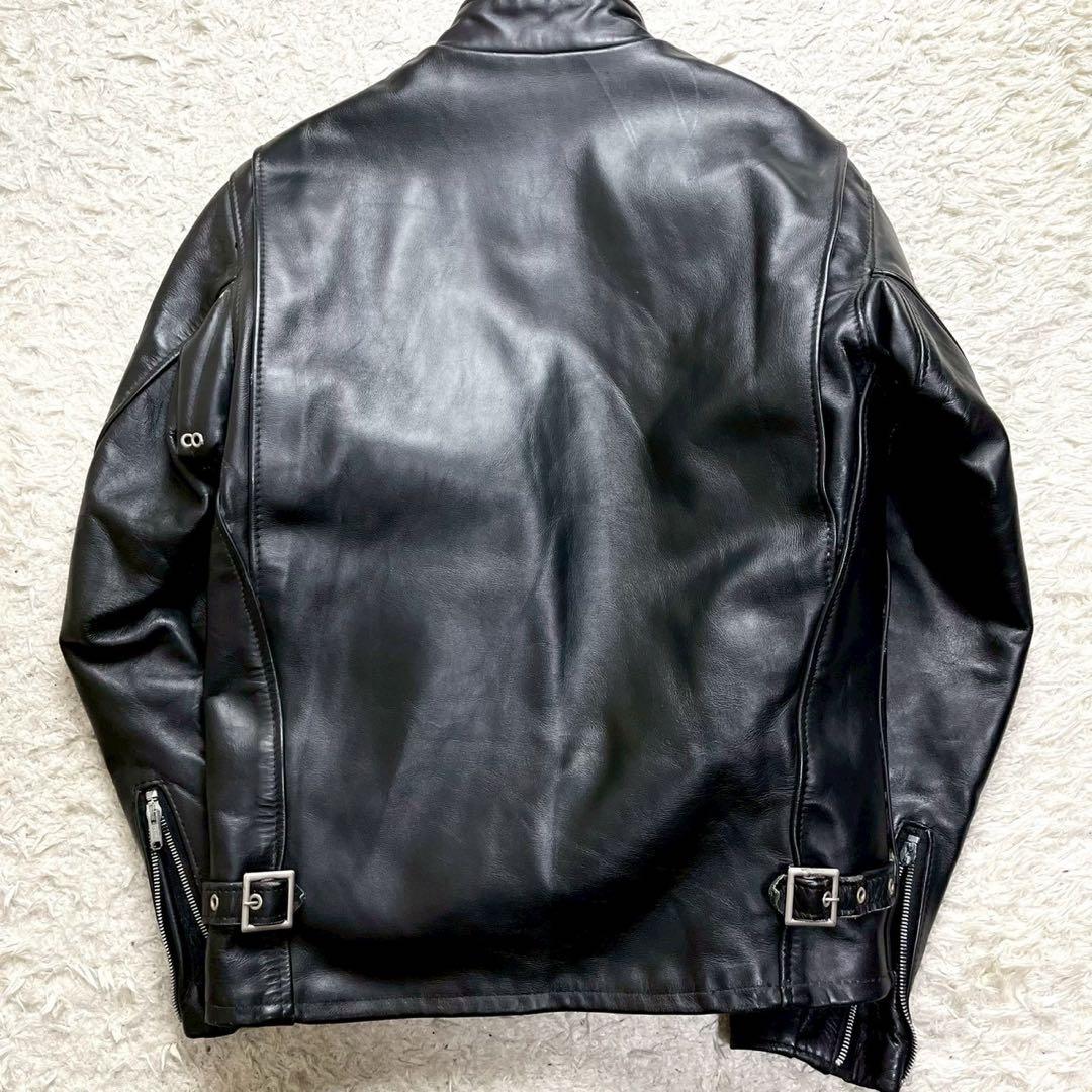 ◆2way/641◆SCHOTT シングルライダース レザージャケット 36