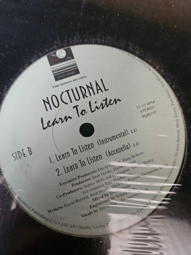 洋楽 Nocturnal Learn To Listen