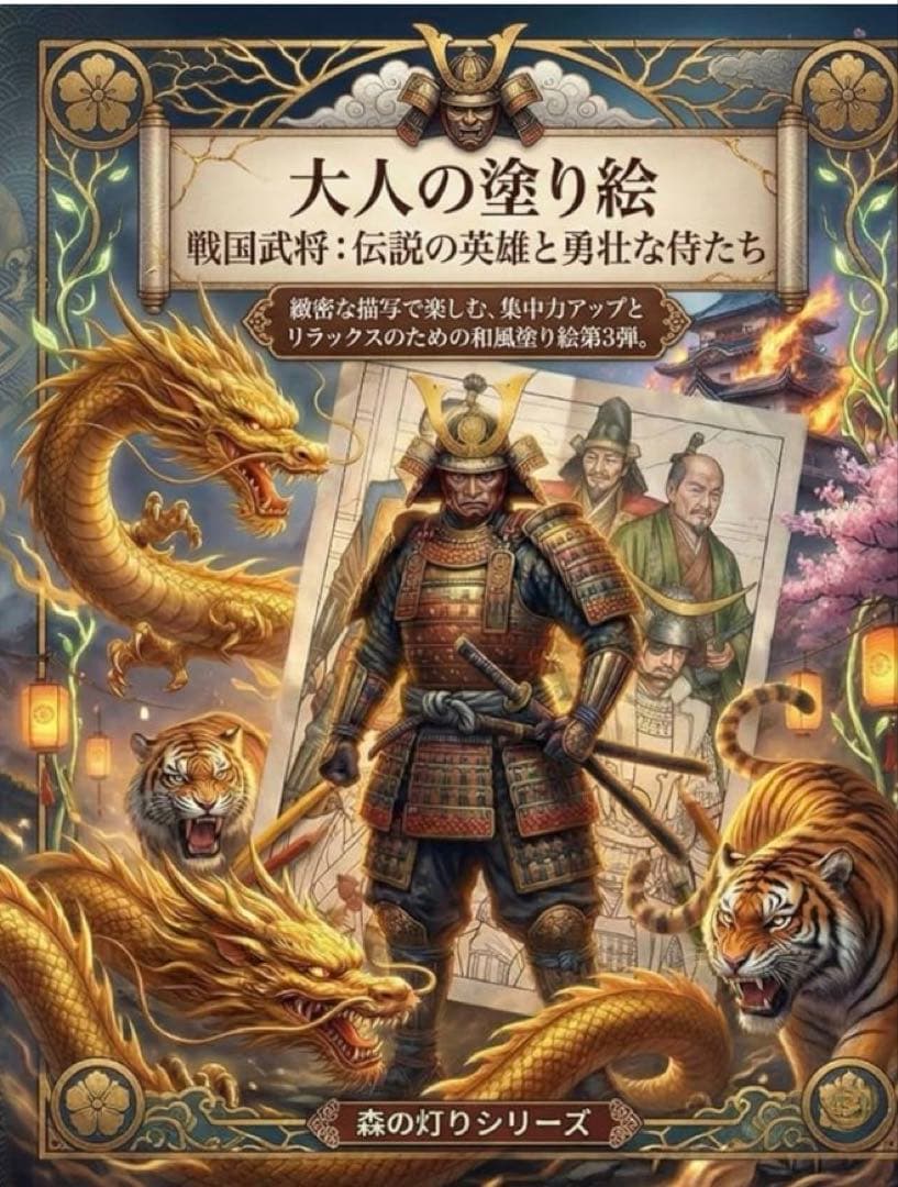 大人の塗り絵シリーズ 3冊セット