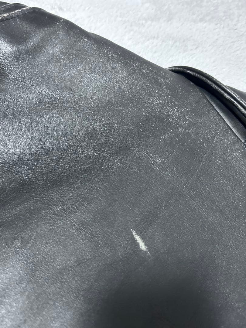 K*）様 Schott ダブルライダース 618 NS 黒サボテンタグ 別注 3