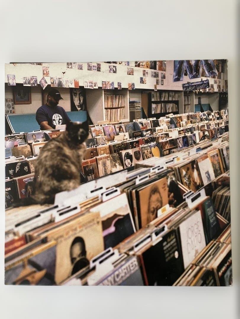 【オリジナルUK盤】DJ Shadow/Endtroducing... 見開き
