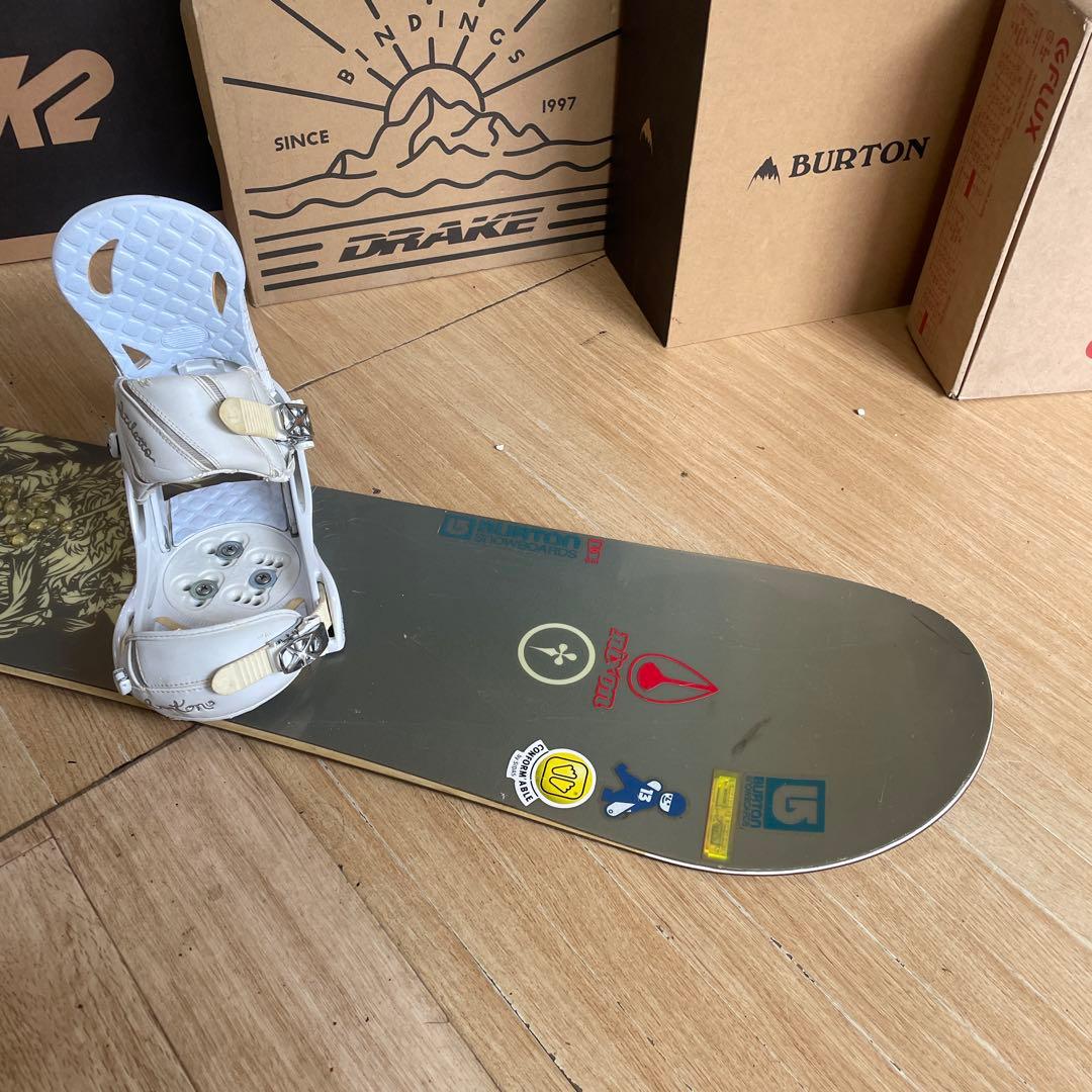 BURTON　バートン　バインディング付　レアサイズTROOPスノーボードセット