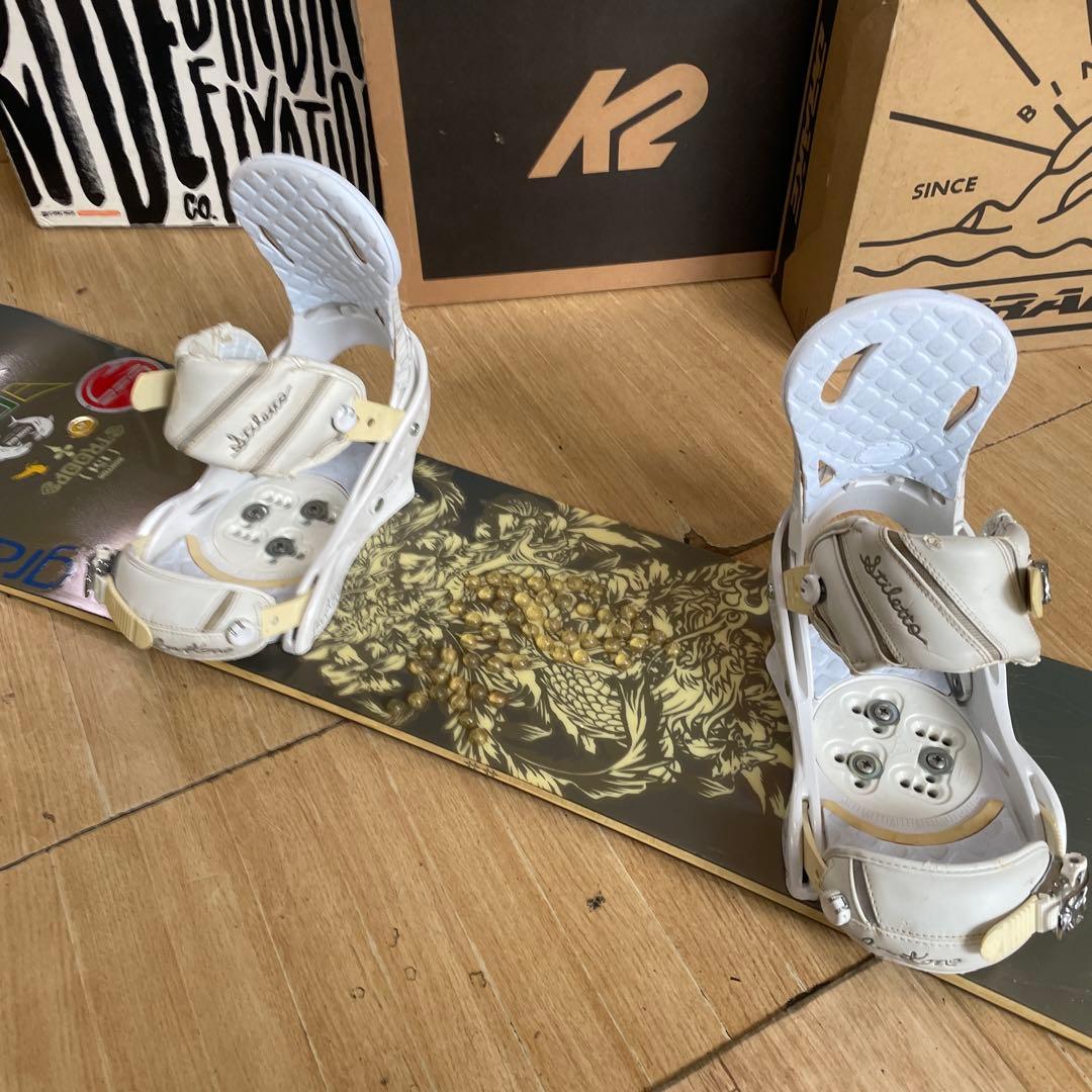 BURTON　バートン　バインディング付　レアサイズTROOPスノーボードセット