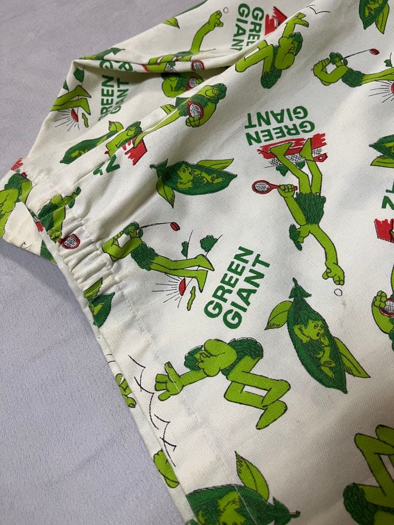 70s GREEN GIANT総柄ジャケット オモシーチャンネル ヤマダレン着用