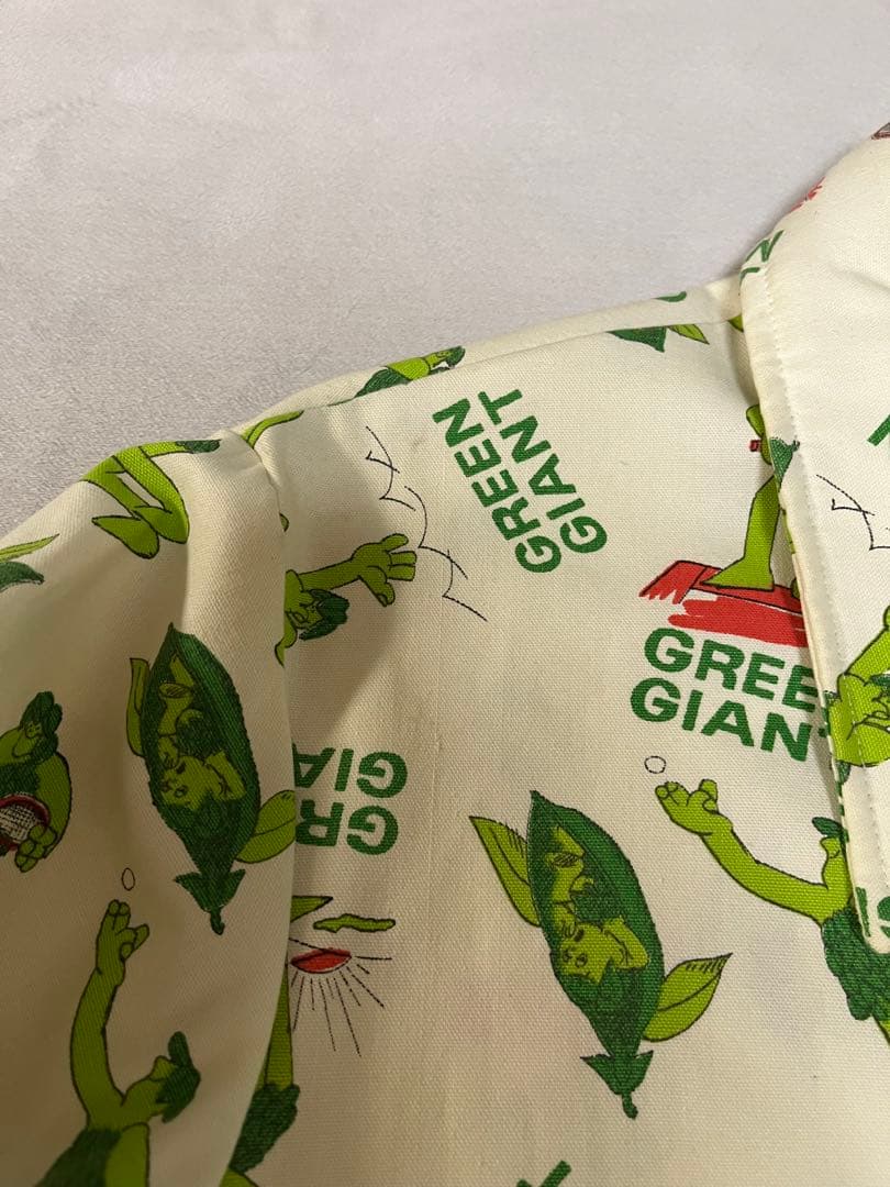 70s GREEN GIANT総柄ジャケット オモシーチャンネル ヤマダレン着用
