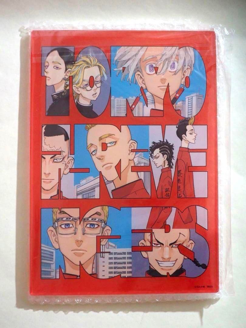 東京卍リベンジャーズ　原画展　クリアアートパネル　ショッパー　3点まとめ売り