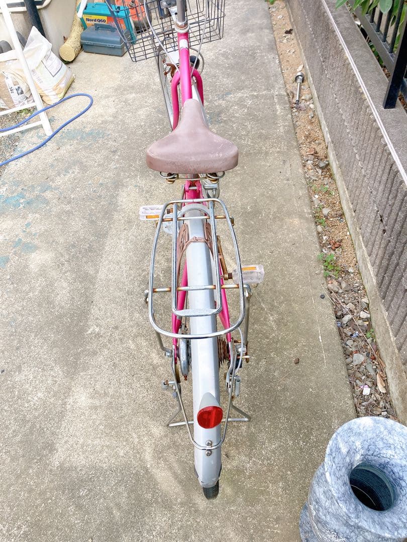 自転車本体ピンク チャリ チャリンコ