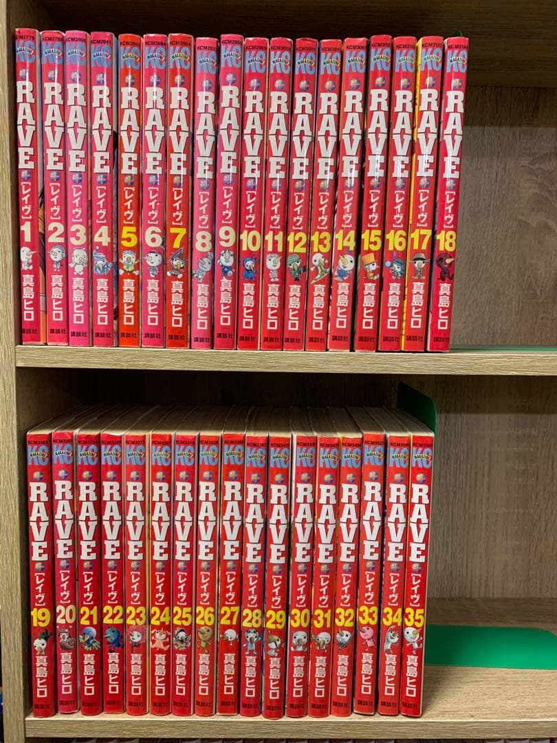 土日限定特価❗️夏休み一気読み❗️真島ヒロ　フェアリーテイル&RAVE　全巻