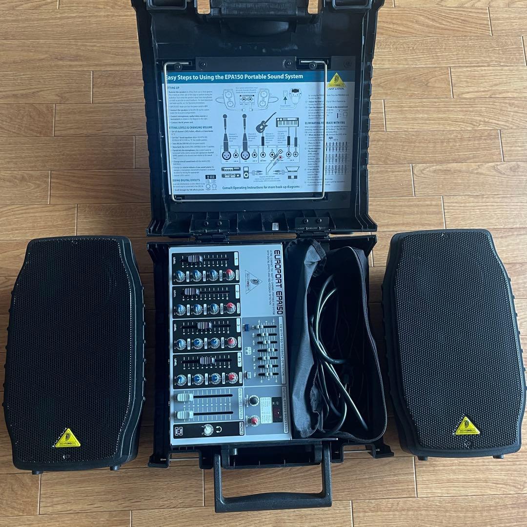 BEHRINGER EUROPORT EPA150 ポータブルPAシステム