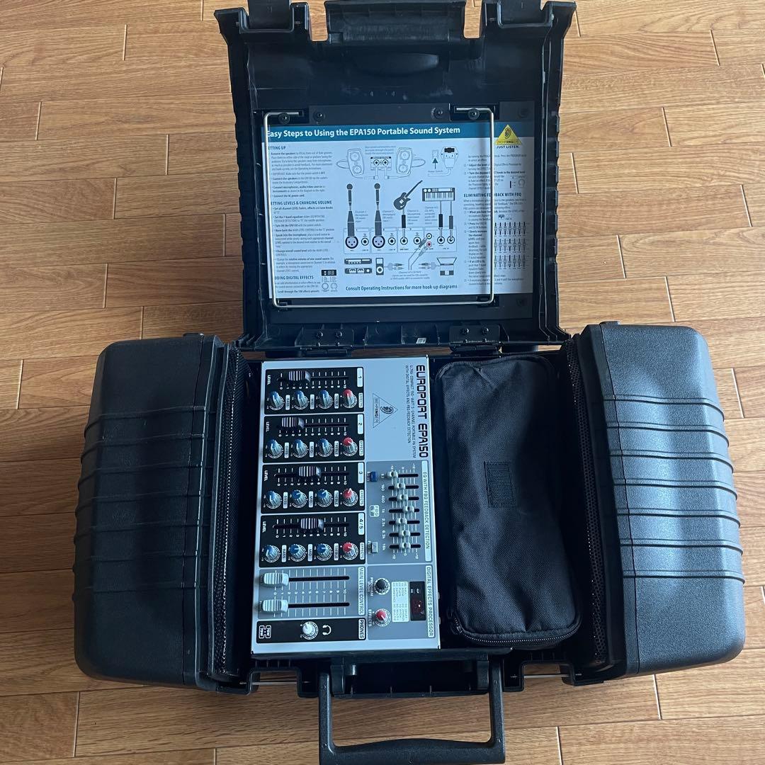 BEHRINGER EUROPORT EPA150 ポータブルPAシステム