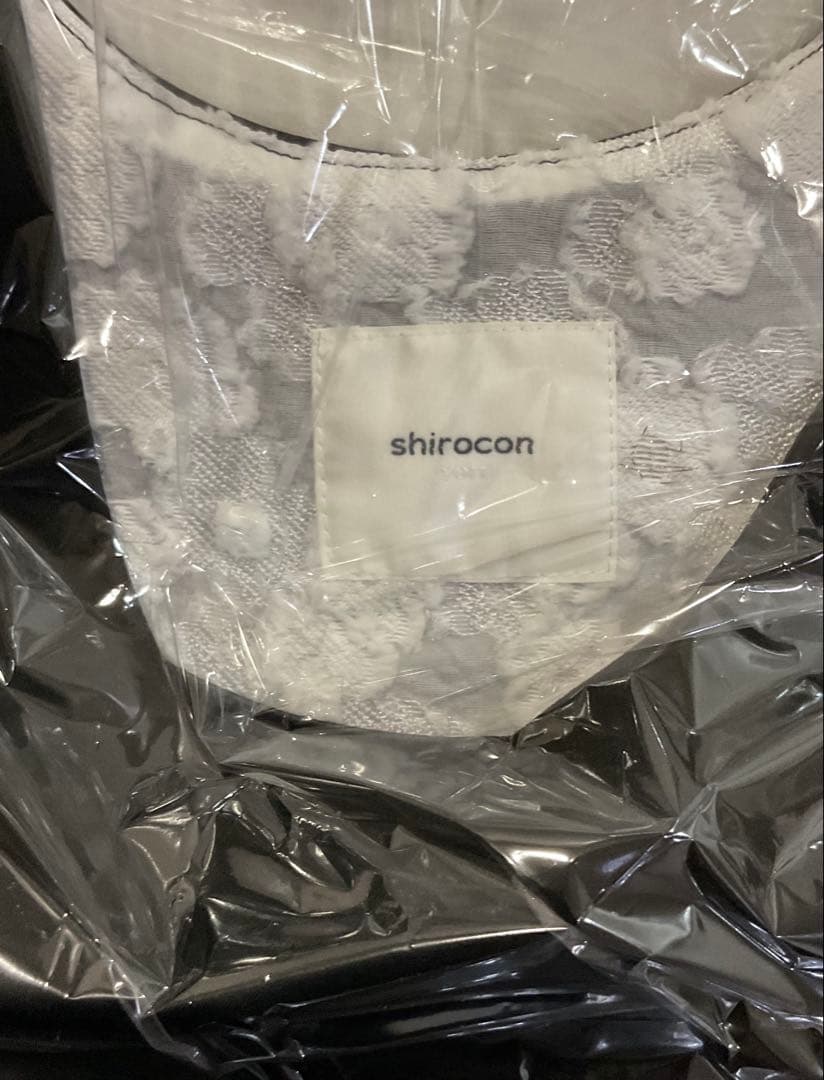 yori shirocon チャンキーサテンドレス　ヨリ　38 ブラック