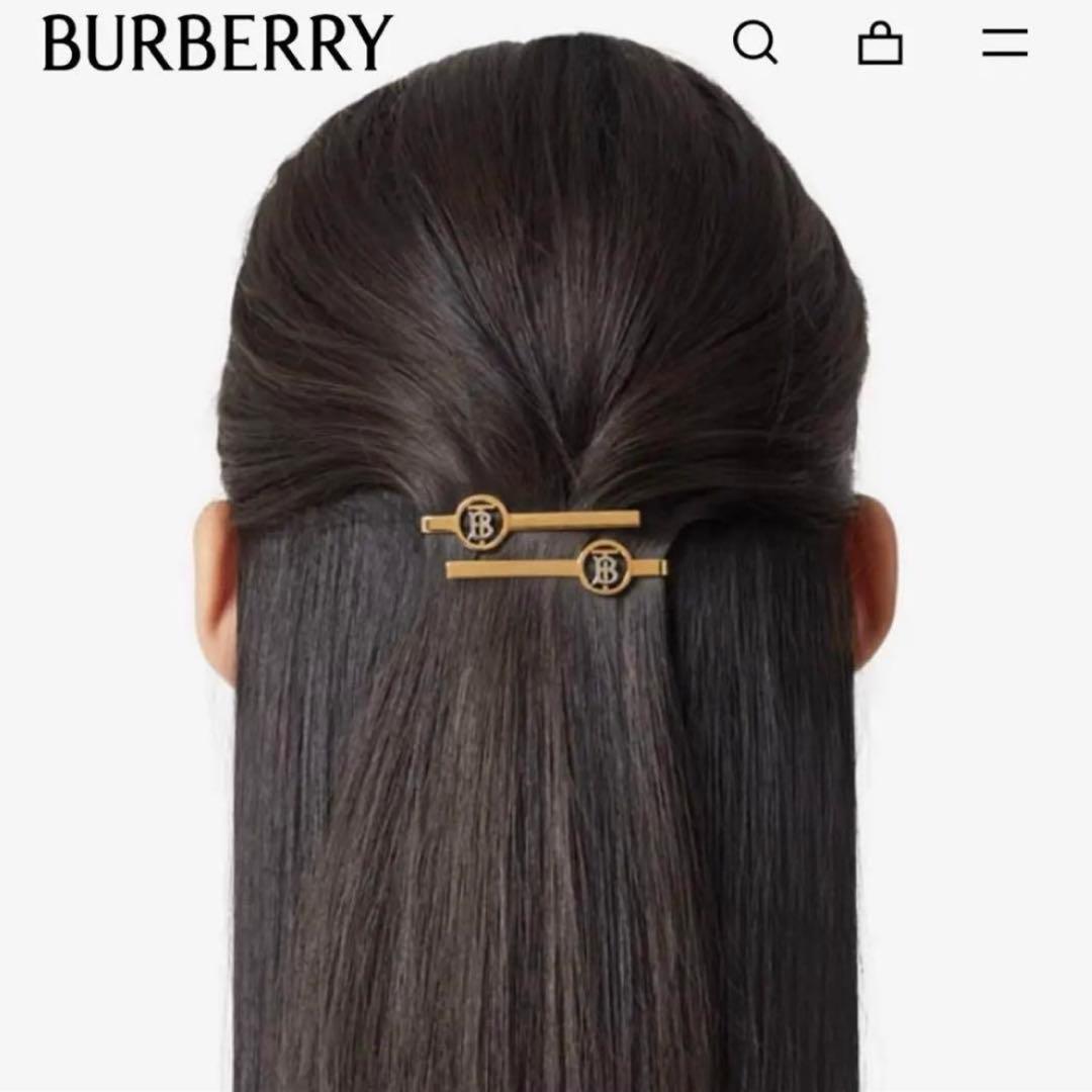 BURBERRY ヘアピン　ヘアアクセサリー　片方