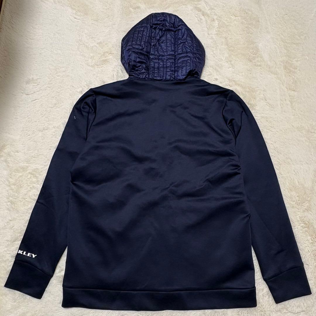 美品 OAKLEY ハイブリッドフリースジャケット ブルゾン ゴルフウェア