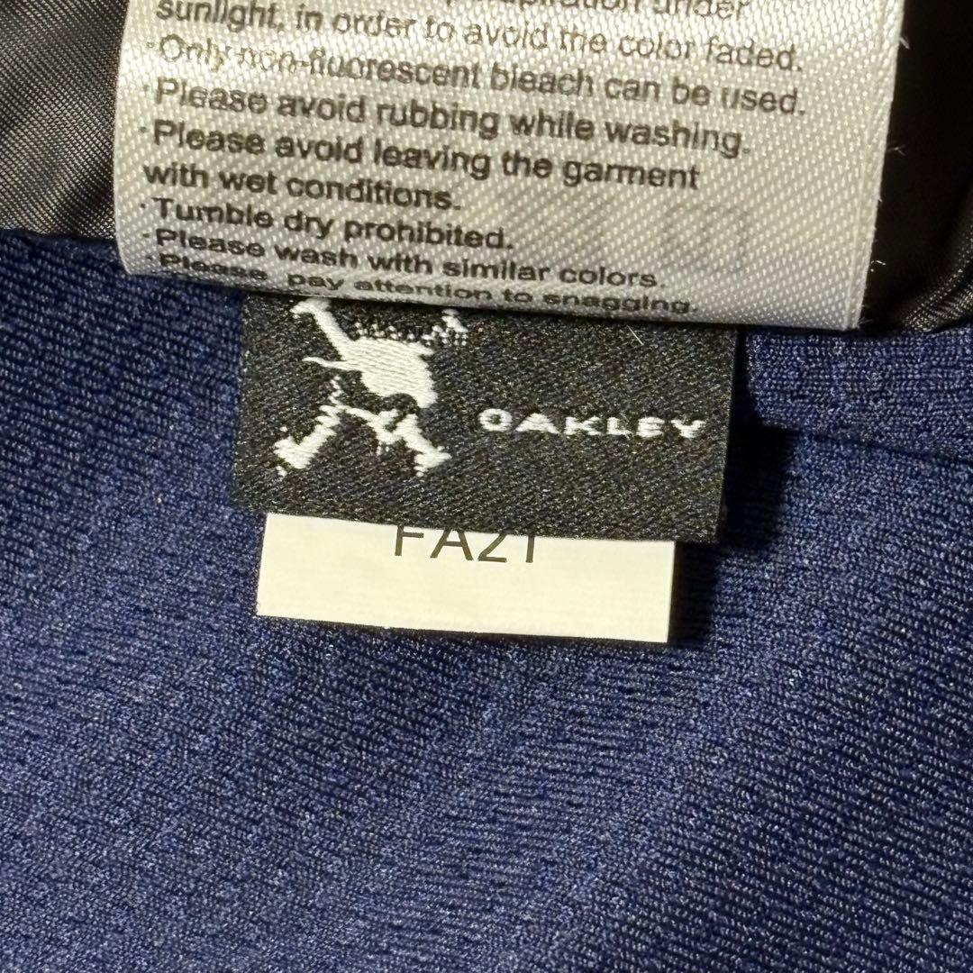 美品 OAKLEY ハイブリッドフリースジャケット ブルゾン ゴルフウェア
