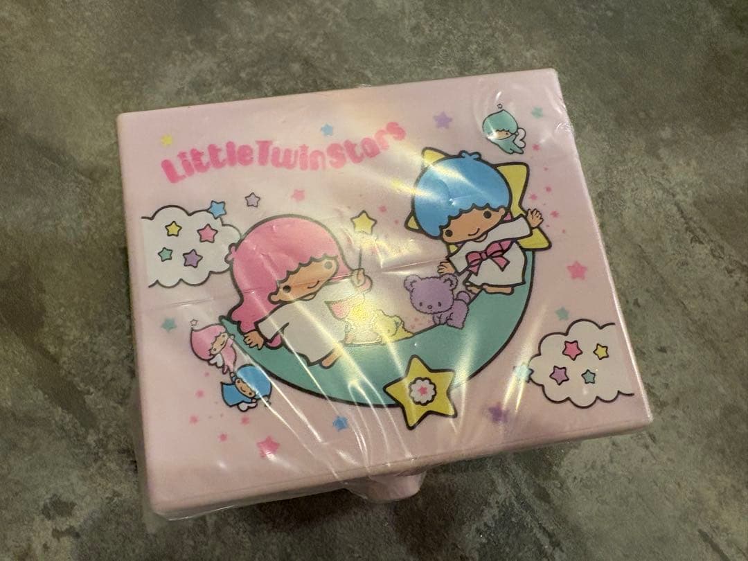 キキララ　リトルツインスターズ　2段ミニプラチェスト