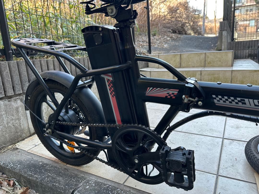 SUNPIE 電動折り畳み自転車　ディスク式 　16インチ