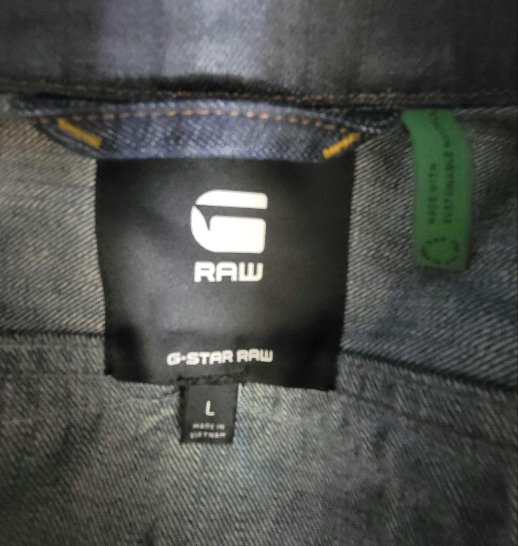 稀少！ ★G-STAR RAW★ ジースターロー デニム ネイビー【サイズL】
