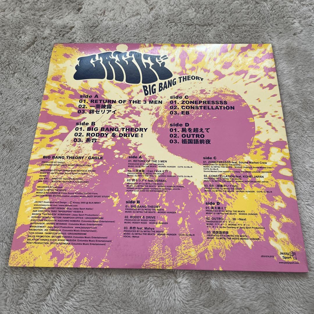 gagle/big bang theory　レコード