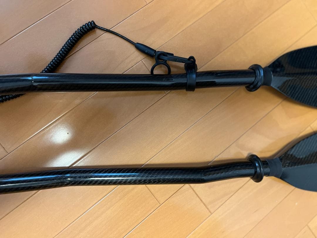 アクアマリン ムスタング ベント フルカーボン カヤック パドル 未使用美品