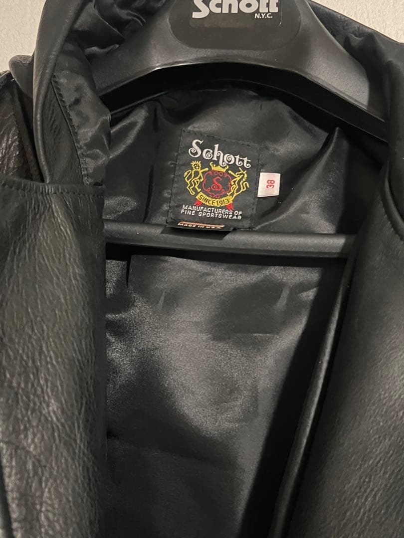 Schott 503HDT HOODED ONESTAR ショット　38 美品