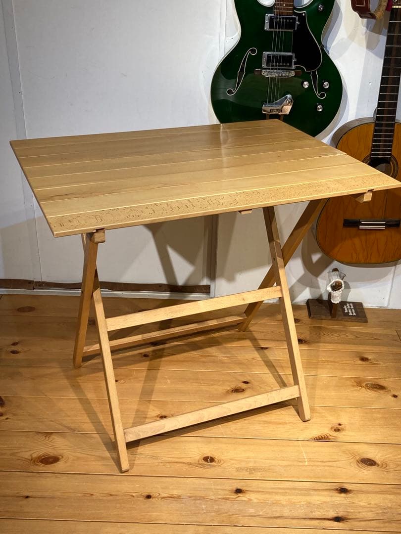画像39枚 イタリア製 ウッドテーブル 折り畳み 収納 テラス 店舗 バルコニー