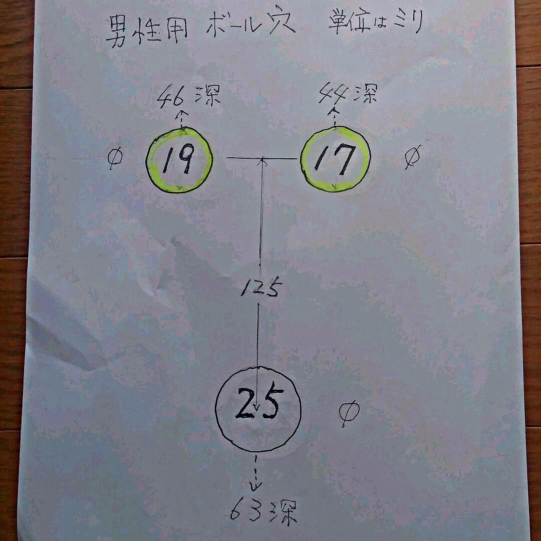 ボウリングバッグ付きボール