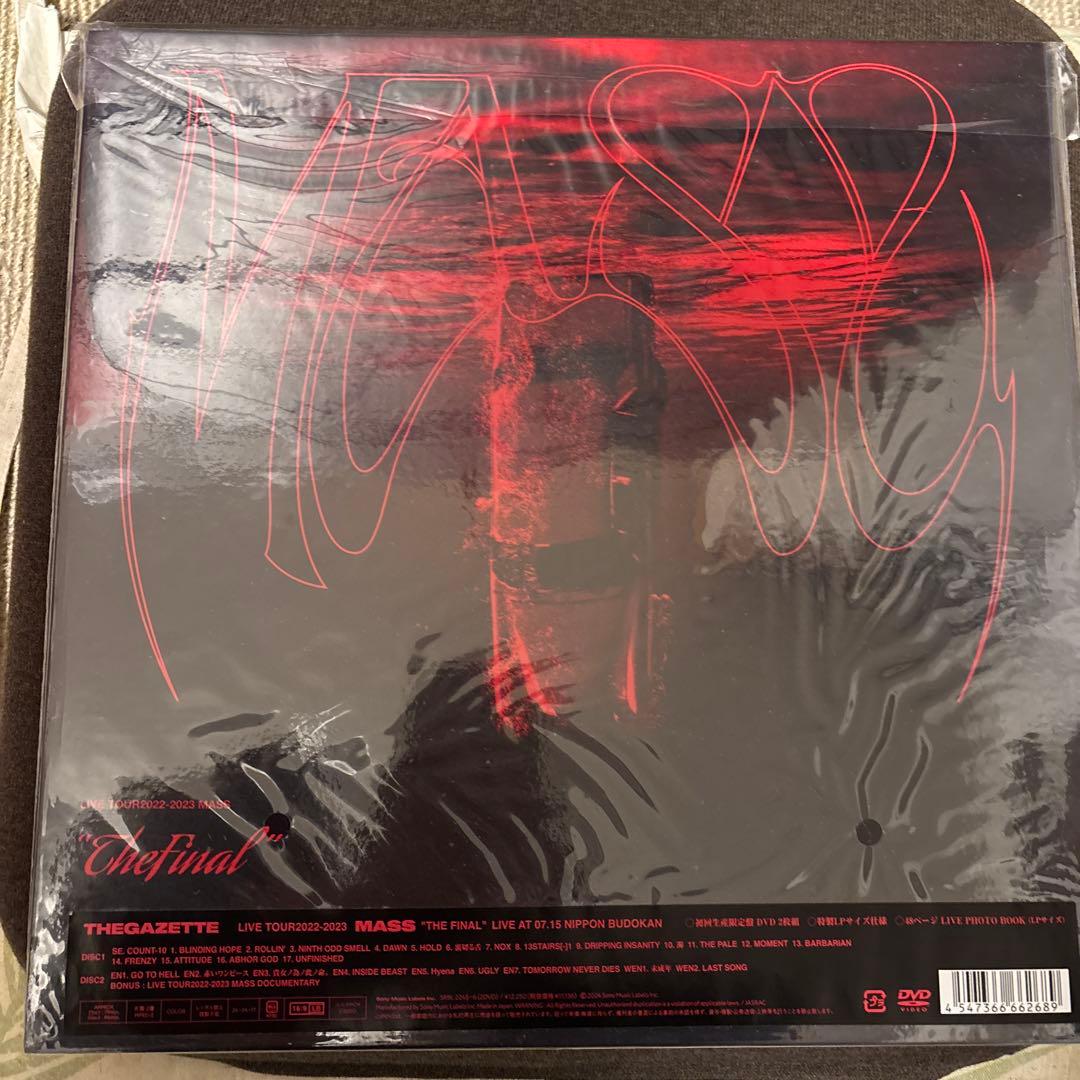 『美品』the GazettE MASS the FINAL (初回盤) DVD