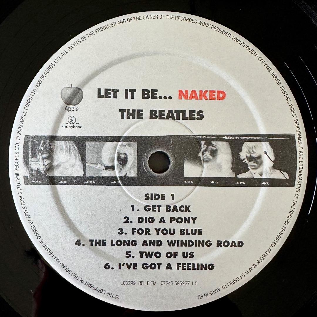 The Beatles Let It Be...Naked EU盤LP＋7インチ