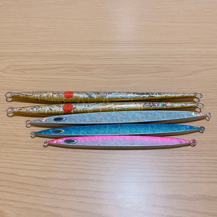 キラーIV 210g 180g 鉄ジグ3本　その他22本セット売り
