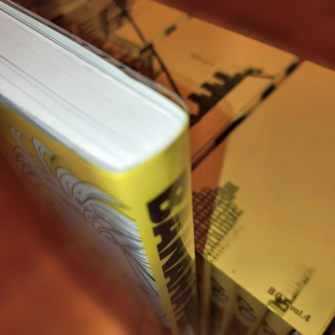 【新品 BANANA FISH 復刻版BOX 全4巻】＋【公式ガイドカバー付き】