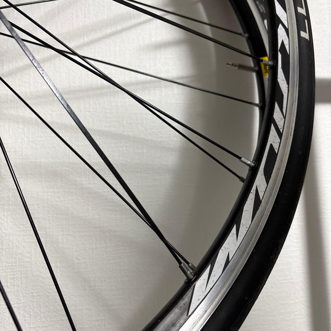 MAVIC アクシウム　リム用　前後ホイール　スプロケット、タイヤ、チューブ付き