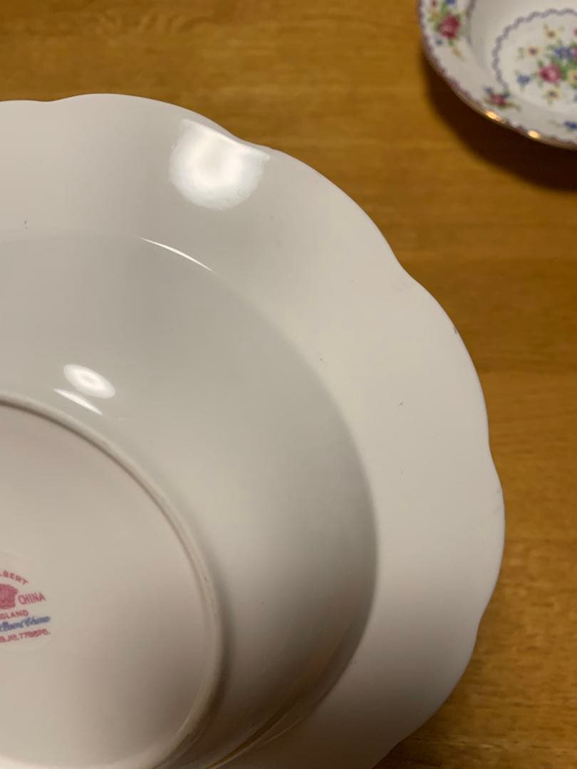 ロイヤルアルバート プチポアン　プチポワン 皿　スープ皿