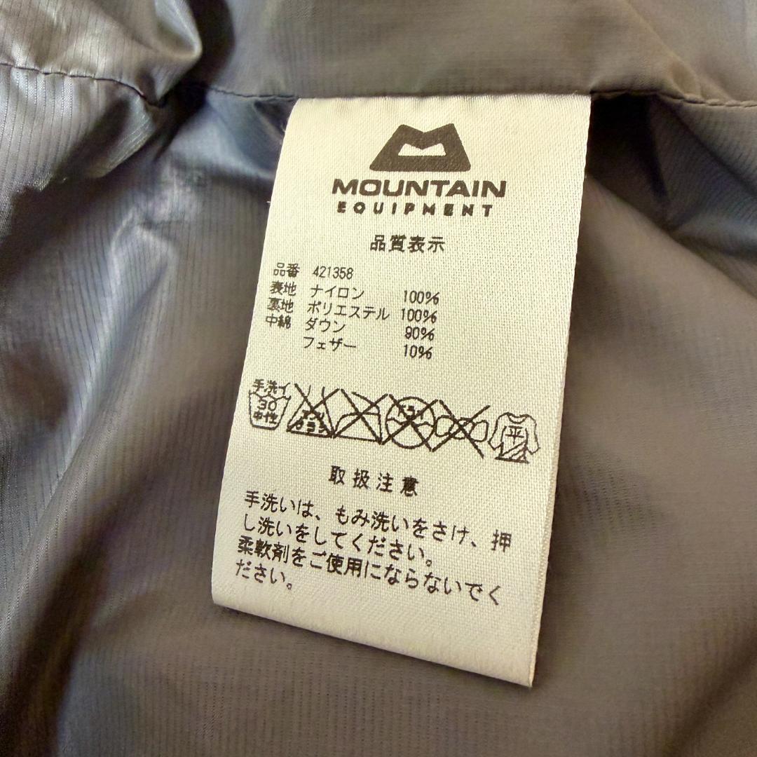 MOUNTAIN EQUIPMENT ダウンベスト 黒 ブラック