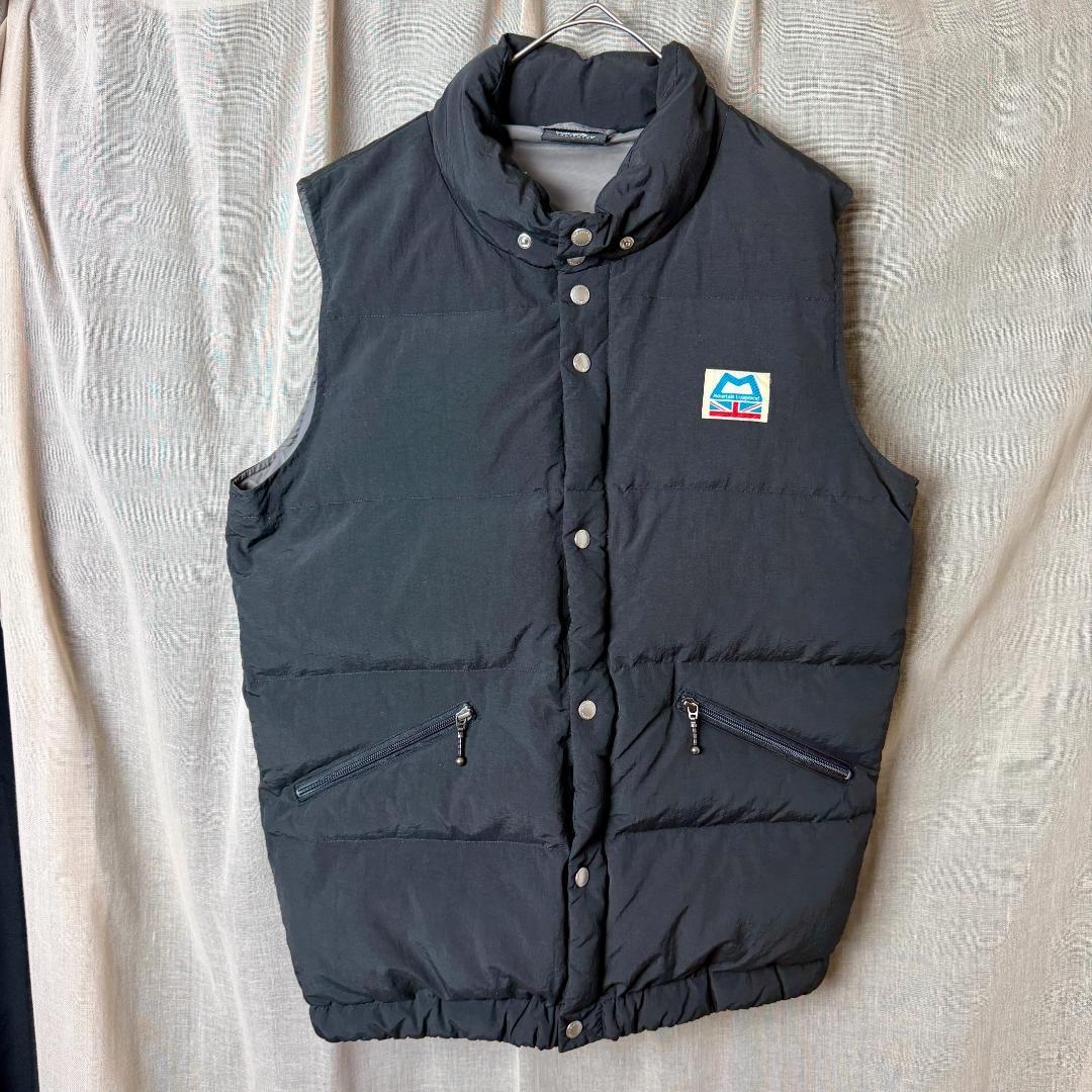 MOUNTAIN EQUIPMENT ダウンベスト 黒 ブラック