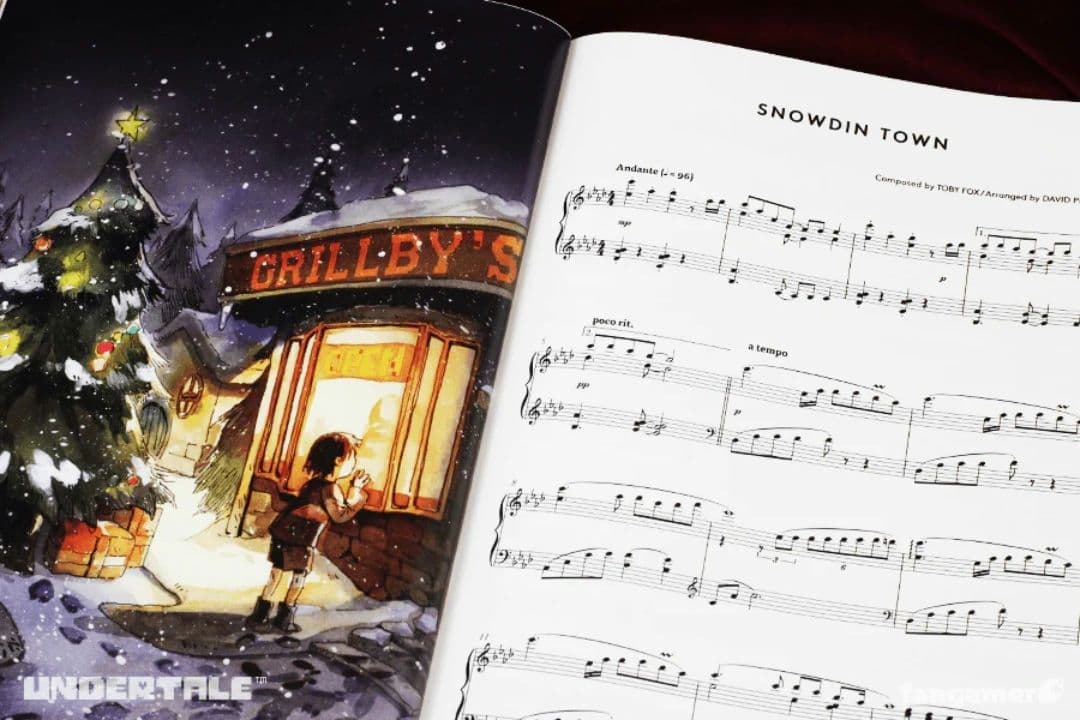 楽譜　UNDERTALE　PIANO COLLECTIONS　2冊セット