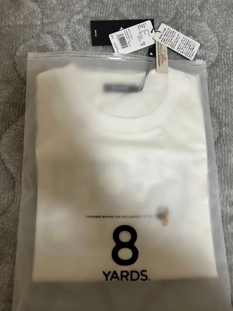 【新品】ハチヤーズ 8T6G02 ホワイト Tシャツ 8YARDS