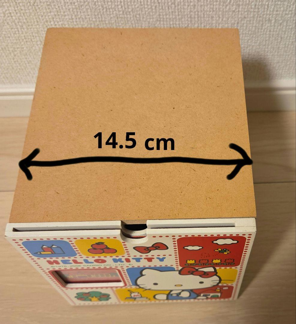 d*7様 ハローキティ 木製小物入れ ケース レトロ 希少 レア