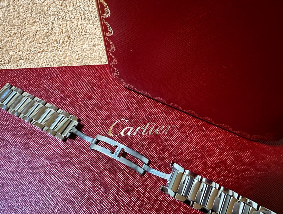カルティエ(Cartier) Tank must金属ベルト(ふみページ)