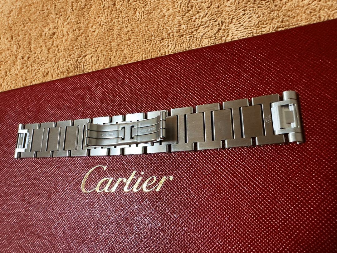 カルティエ(Cartier) Tank must金属ベルト(ふみページ)