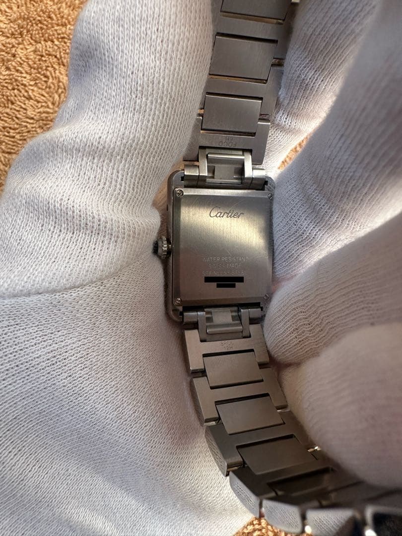 カルティエ(Cartier) Tank must金属ベルト(ふみページ)