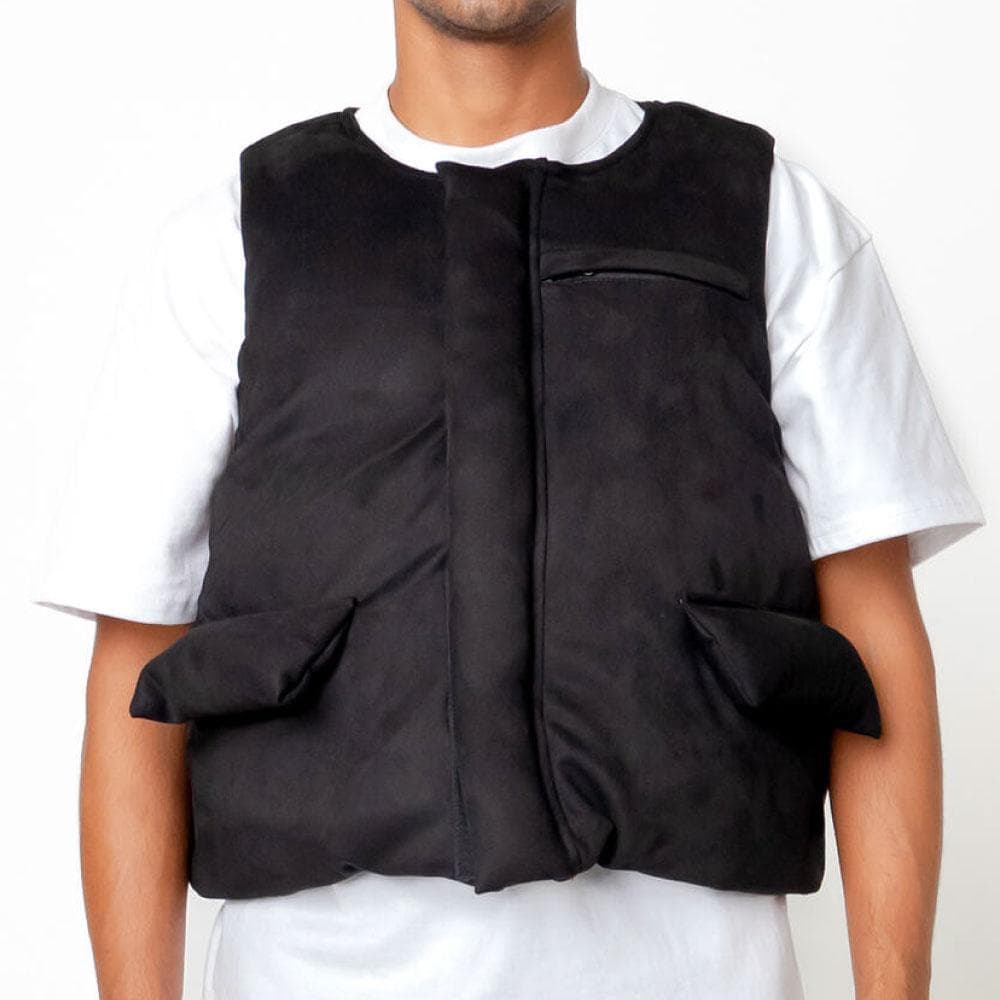 EPTM エピトミ Vest スエード リバーシブル パファー ベスト