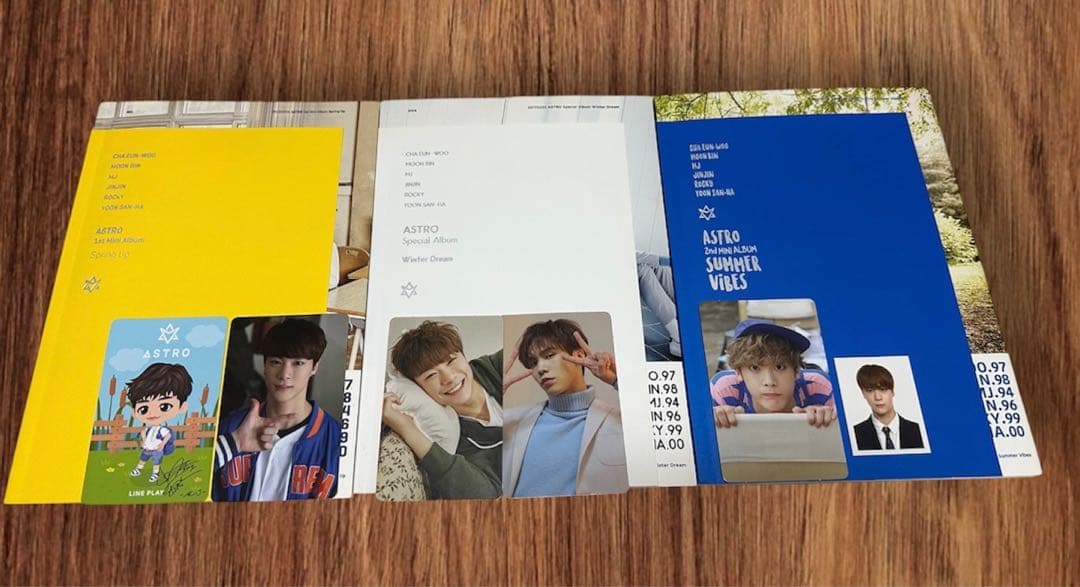 ASTRO アルバム 33枚 まとめ売り 全て未視聴 トレカチェキ133枚